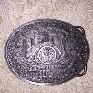 🥃Vintage Rare Jack Daniels belt buckle.♠️